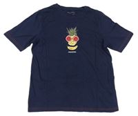 Tmavomodré tričko s ovocem Craghoppers