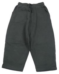 Antracitové široké tepláky Next