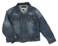 Tmavomodrá riflová bunda Kiabi 