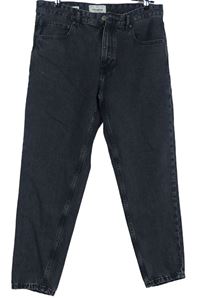 Pánské šedé rifle Pull&Bear vel. 34