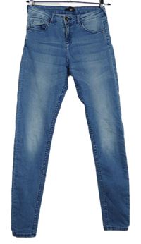 Dámské světlemodré skinny rifle zn. H&M