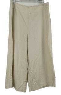 Dámské béžové culottes kalhoty George 