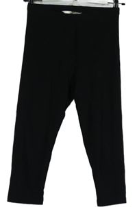 Dámské černé capri legíny TU 