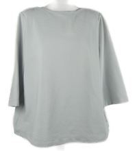 Dámské šedé žebrované triko C&A