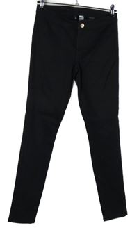 Dámské černé skinny rifle H&M