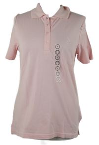 Nové - Dámské světlerůžové polo tričko C&A