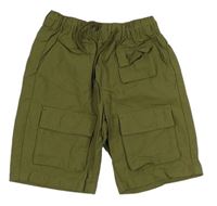 Khaki cargo kraťasy Matalan