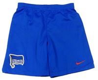 Modré sportovní kraťasy Nike