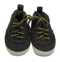 Tmavošedé kotníkové capáčky 