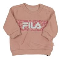 Růžová mikina FILA