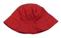 Červený klobouk s kotvami Early Days