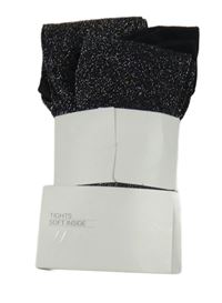 Nové - Černé třpytivé silonky H&M