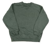 Khaki oversize mikina M&S