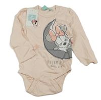 Nové - broskvové body s Minnií Disney