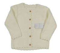 Nové - Smetanový propínací svetr Matalan