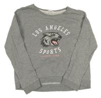 Šedá mikina s tygrem H&M