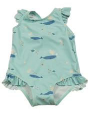 Nové - Mátové jednodílné plavky John Lewis