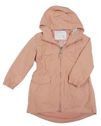 Světlerůžová jarní parka s kapucí Kiki&Koko