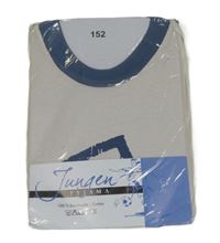 Nové - světlešedo-tmavomodré pyžamo s číslem 