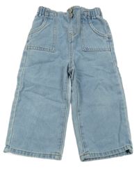 Světlemodré paper bag rifle SHEIN