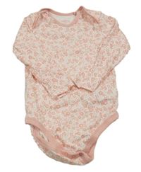 Bílo-růžové kytičkované body lupilu