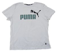 Bílé tričko s logem PUMA