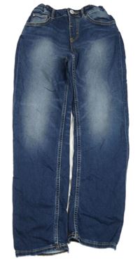 Modré relaxed tapered leg rifle H&M