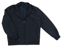 Tmavomodrá šusťáková jarní bunda Dunnes