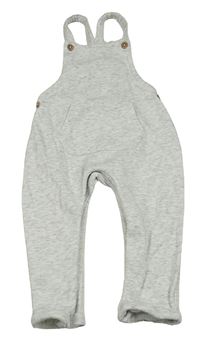 Světlešedé melírované laclové tepláky Matalan