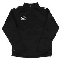 Černá sportovní funkční mikina s logem Sondico