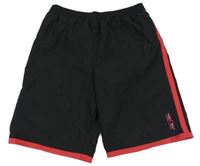 Černé plážové kraťasy