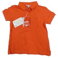 Nové - Červené polo tričko s výšivkou Fagottino