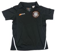 Černo-bílé hokejkové polo tričko Sandbach HC zn. Grays