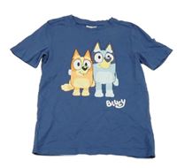 Tmavomodré tričko s Bluey 
