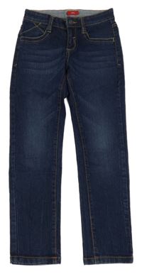 Tmavomodré skinny rifle S. Oliver