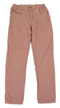 Starorůžové skinny rifle Vertbaudet