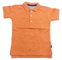 Oranžové polo tričko Noppies