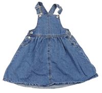 Modré riflové laclové šaty Denim Co.