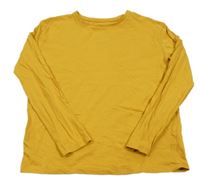 Hořčicové triko Tu