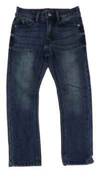 Tmavomodré skinny rifle Next