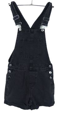 Dámské černé riflové laclové kraťasy Denim vel. 32
