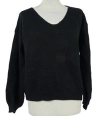 Dámský černý svetr 