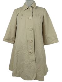 Dámský béžový šusťákový jarní kabát Dorothy Perkins 