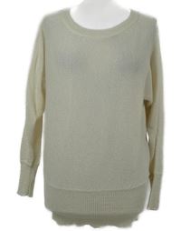 Dámský smetanový třpytivý svetr Vero Moda 