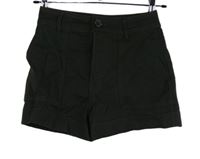 Dámské tmavošedé riflové kraťasy H&M vel. 32