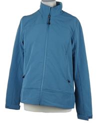 Dámská světlemodrá softshellová funkční bunda Crane 