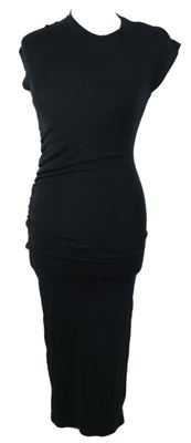 Dámské černé midi šaty Zara 