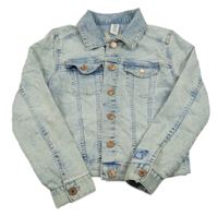 Světlemodrá riflová bunda H&M