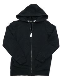 Černá propínací mikina s kapucí George