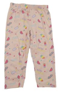 Růžové legíny s melouny Kiki&Koko